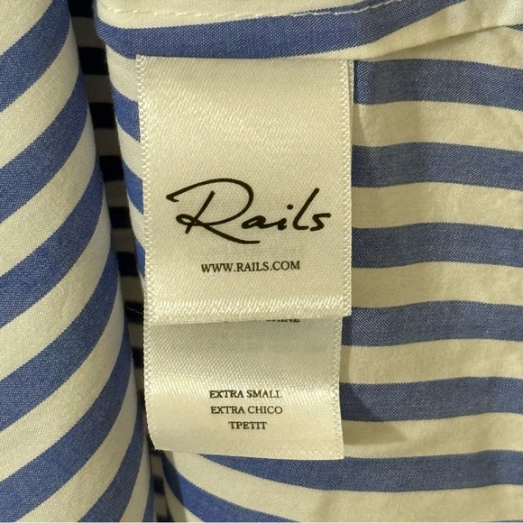 RAILS Shivonne Riveria Striped Dress Women’s Sz XS Nautical Resortwear Vacation - Picture 6 of 7